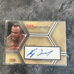 Kip James Autograph Card 2008 TriStar TNA